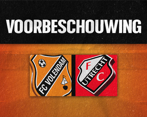 Hekkensluiter Jong FC Utrecht op bezoek in Volendam