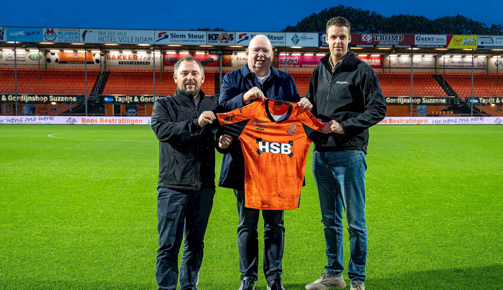 Zonneklaar sluit zich aan bij FC Volendam-businessclub
