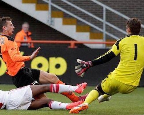 Volendam behaalt prima resultaat tegen Jong Ajax