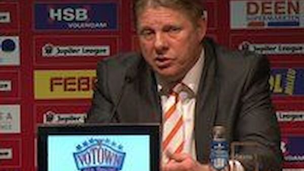 Persconferentie FC Volendam - Almere City FC 2011-2012