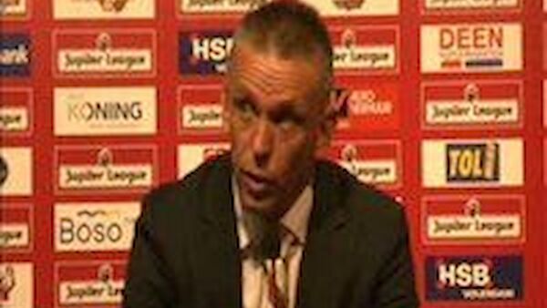 Persconferentie FC Volendam - Fortuna Sittard