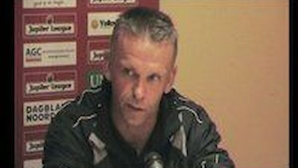 Persconferentie BV Veendam - FC Volendam