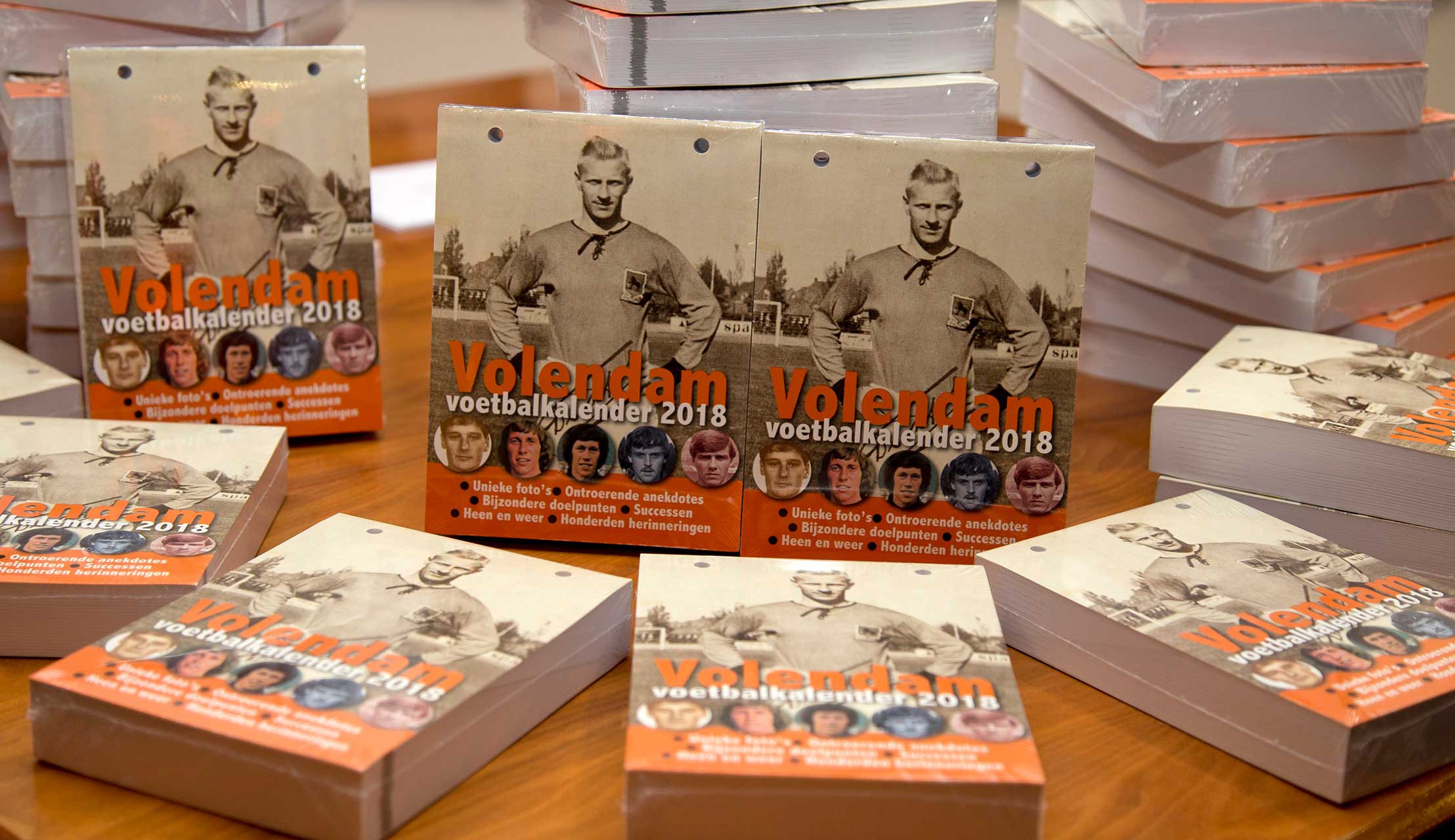 Presentatie FC Volendam Voetbalkalender 2018
