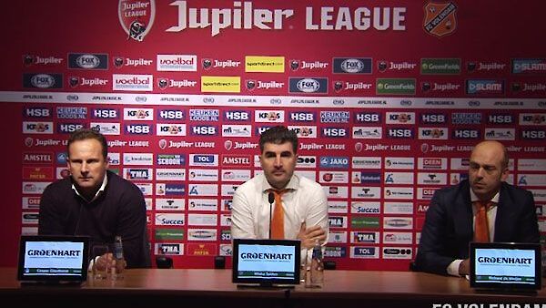 Persconferentie FC Volendam - FC Emmen (2017-18)