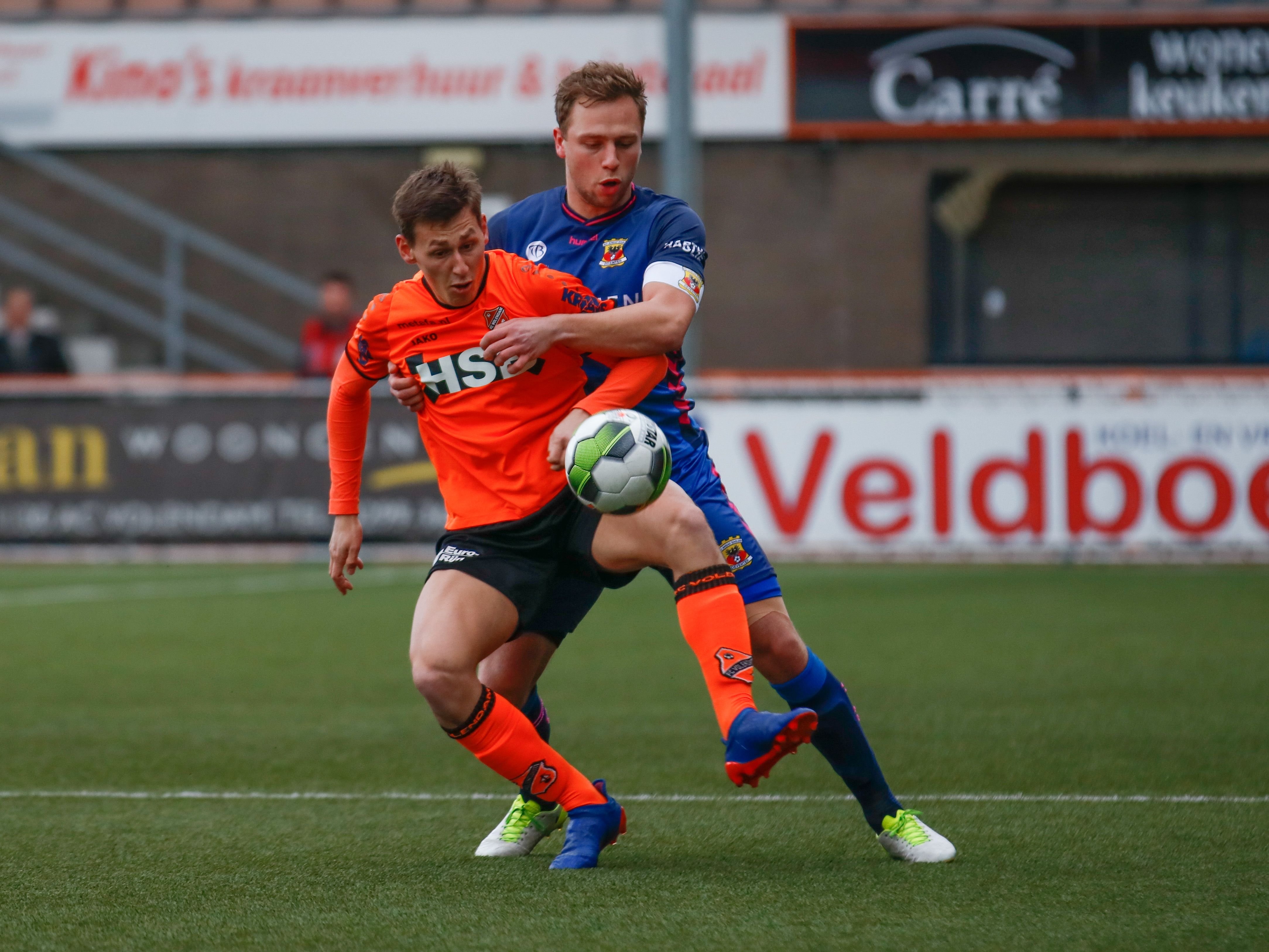 Enzo Stroo heeft zijn draai gevonden bij FC Volendam
