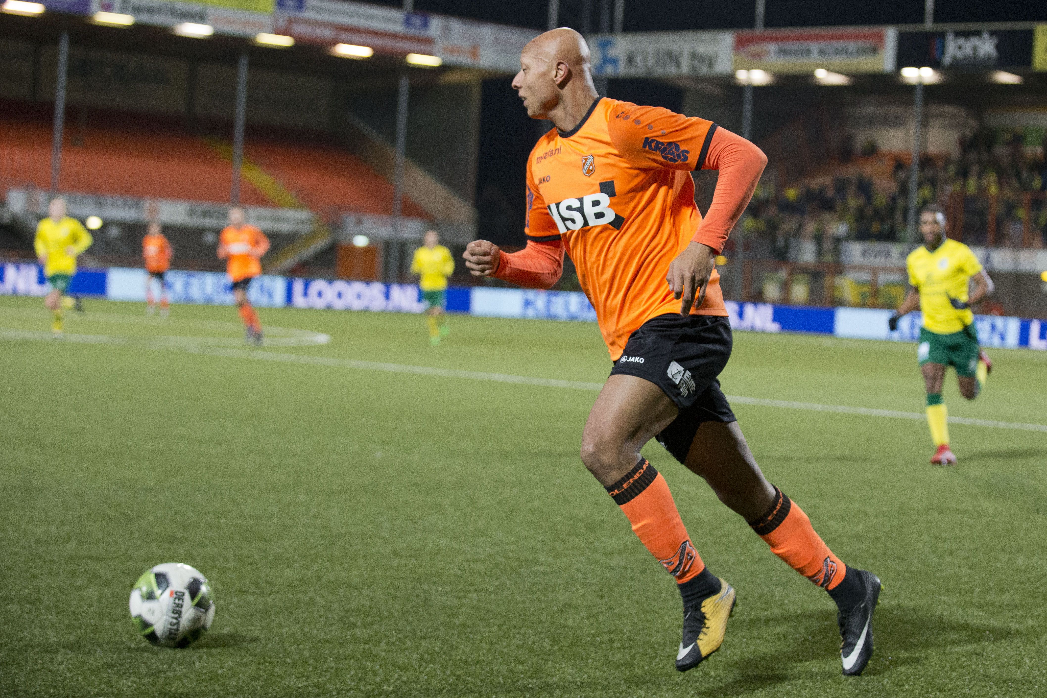 Kay Tejan maakt debuut bij FC Volendam