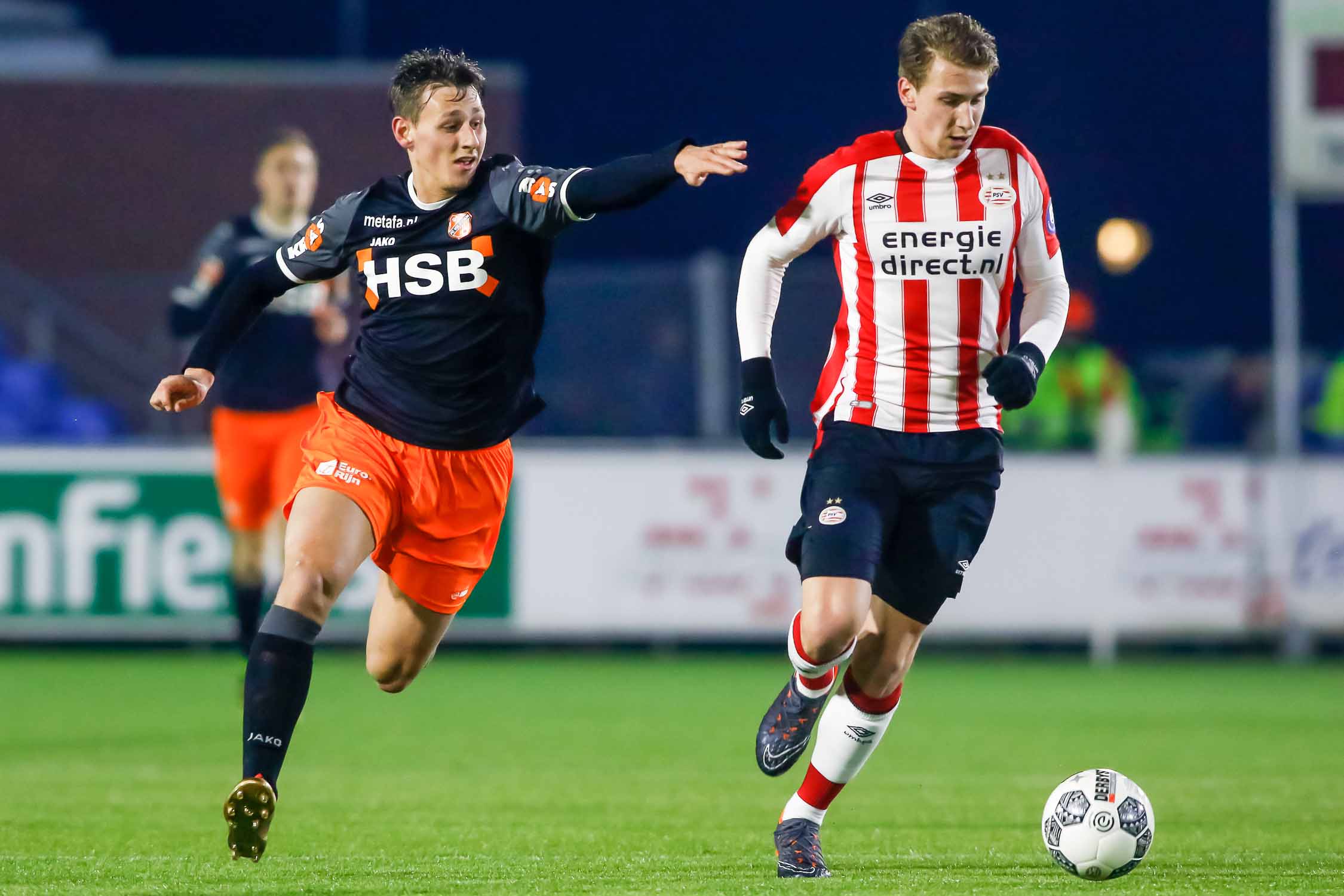 Jong PSV - FC Volendam, vrijdag 16 maart 20:00 uur