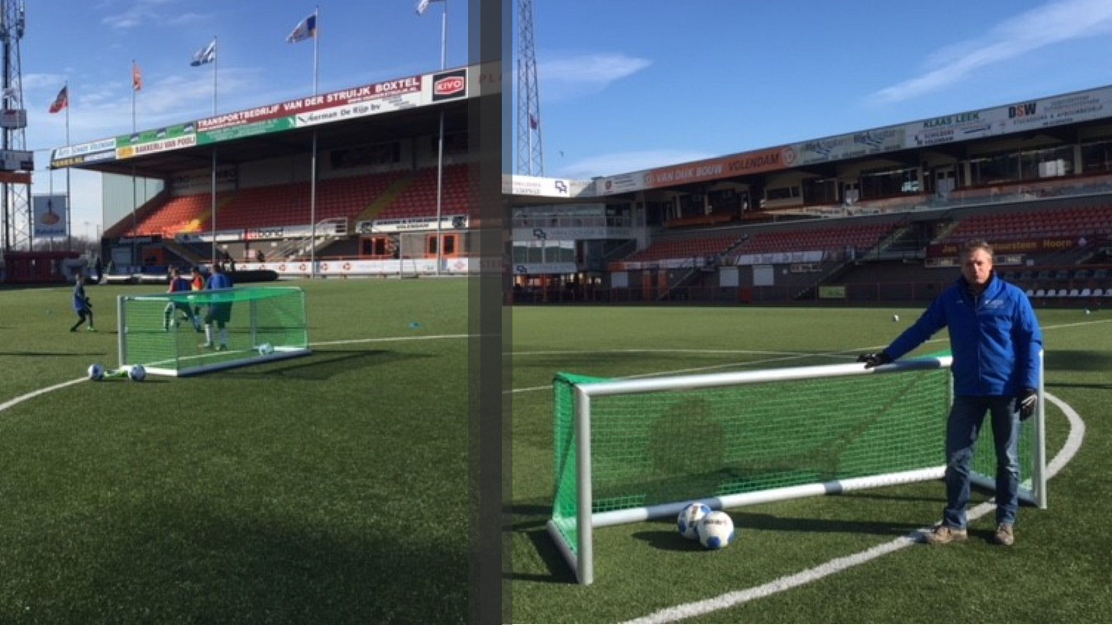Knook -Voetbaldoelen en Speeltoestellen- steekt jeugd in het nieuw