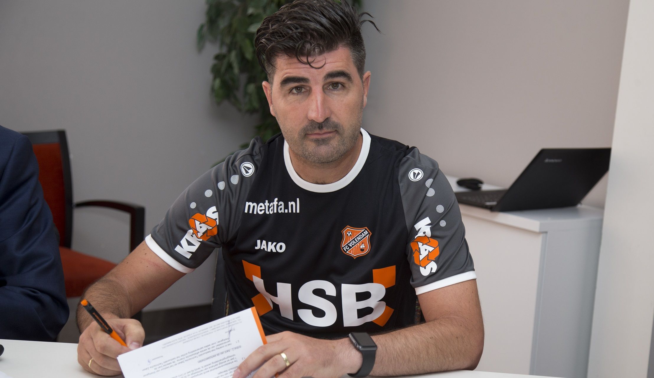 FC Volendam gaat verder met Misha Salden