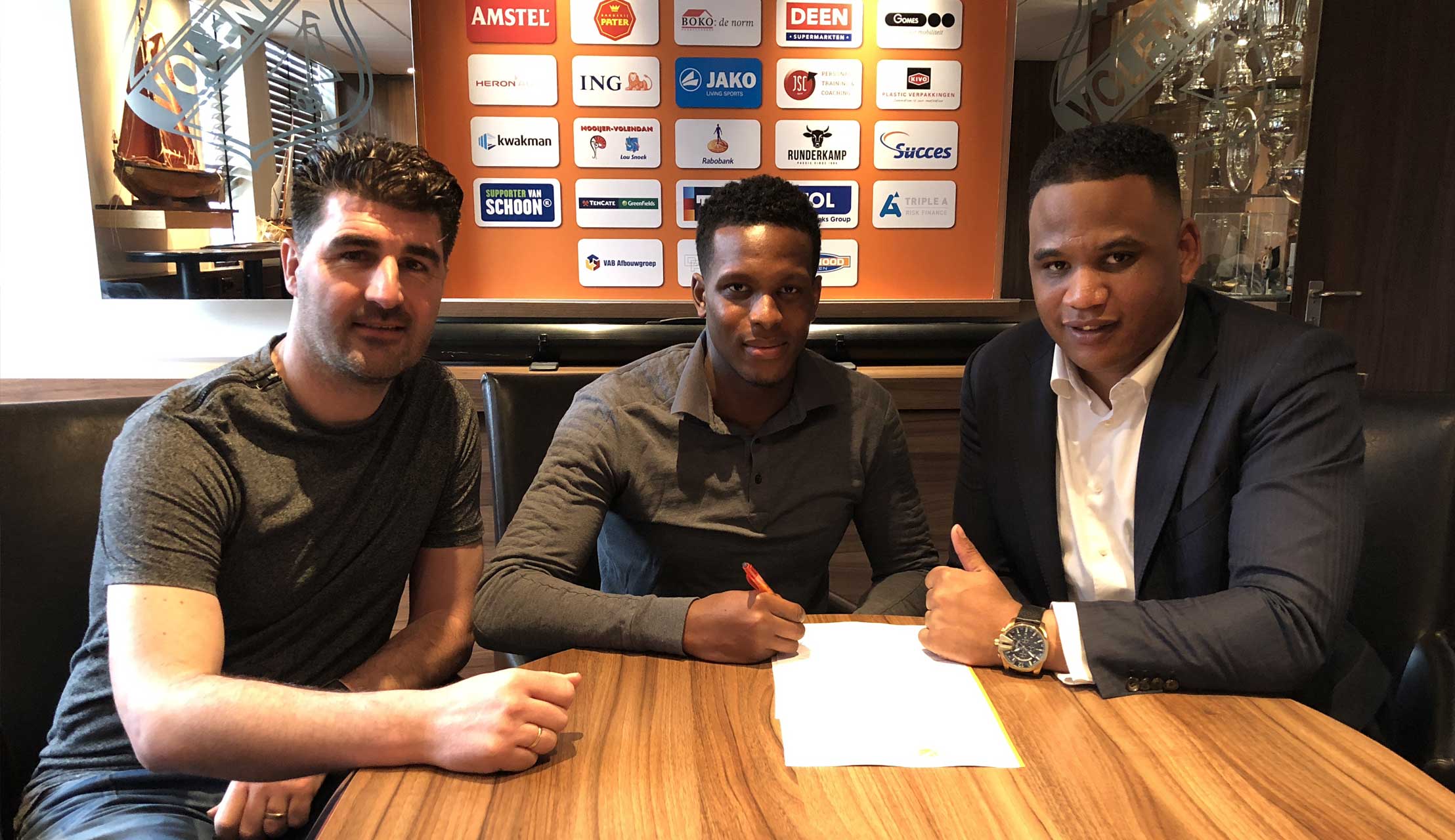 FC Volendam legt Anthony Berenstein vast tot medio 2020