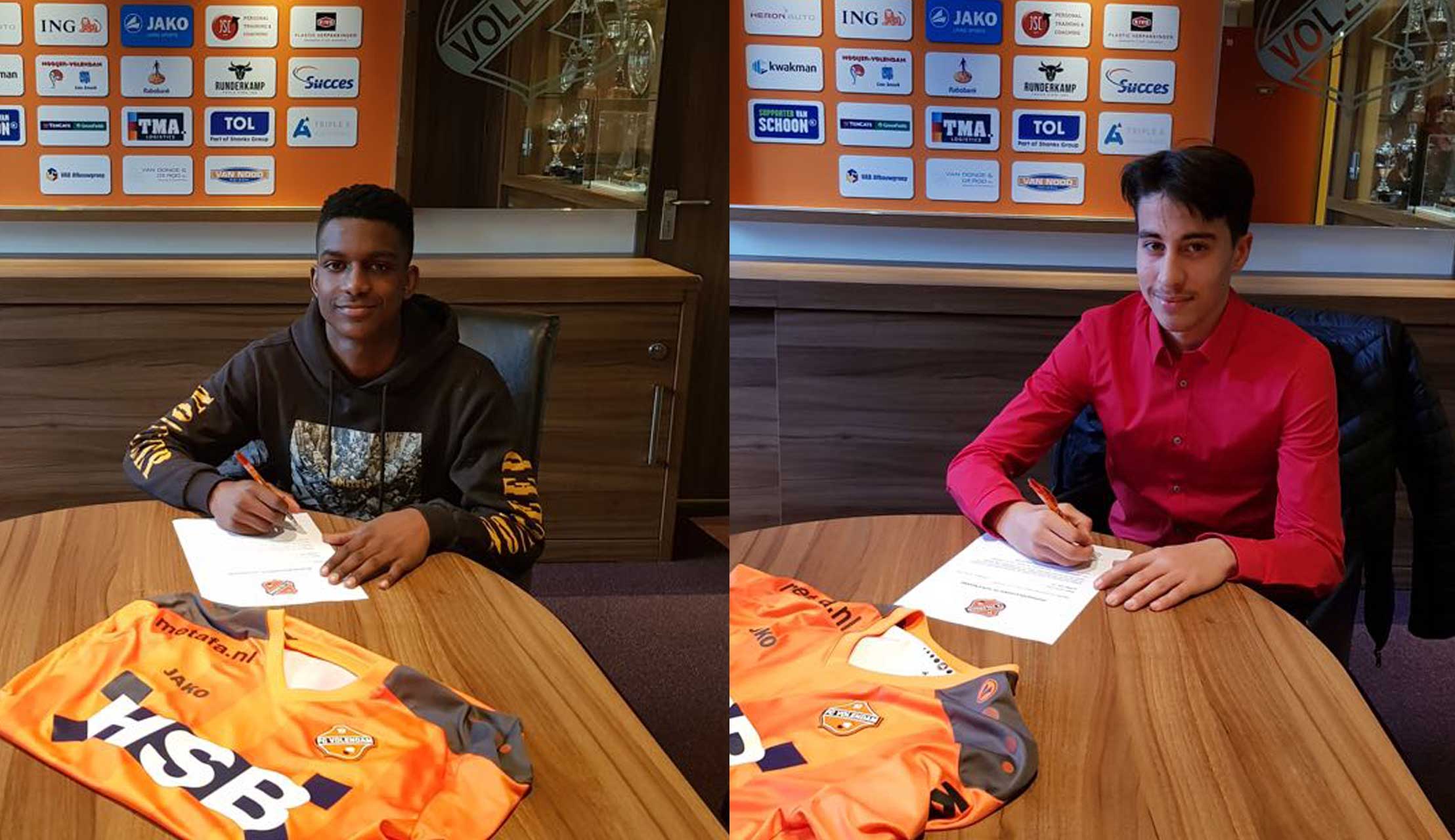 Twee Zaanse talenten opgenomen in de opleiding