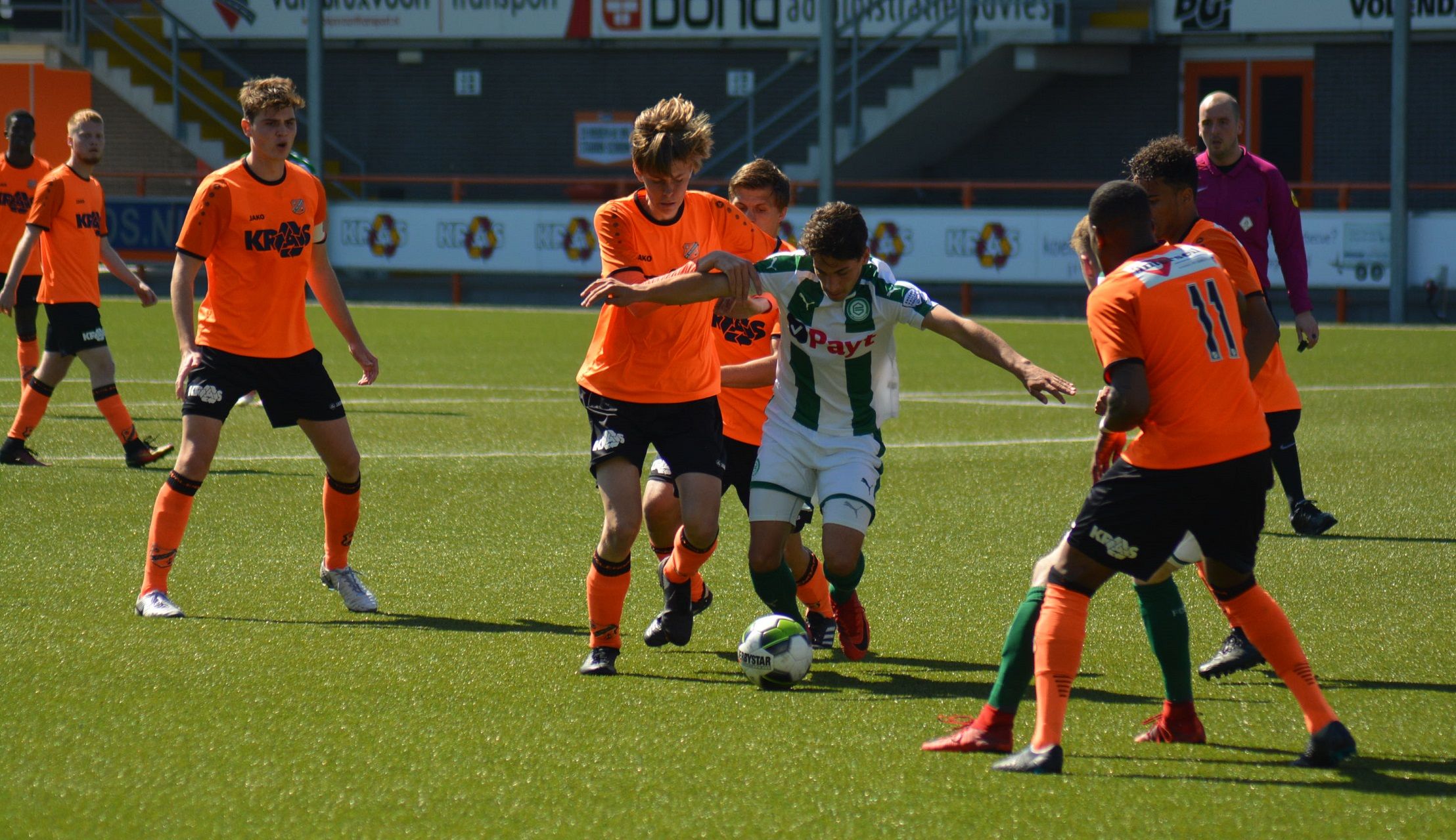 Jong FC Volendam - Jong FC Groningen 1-0 (0-0)