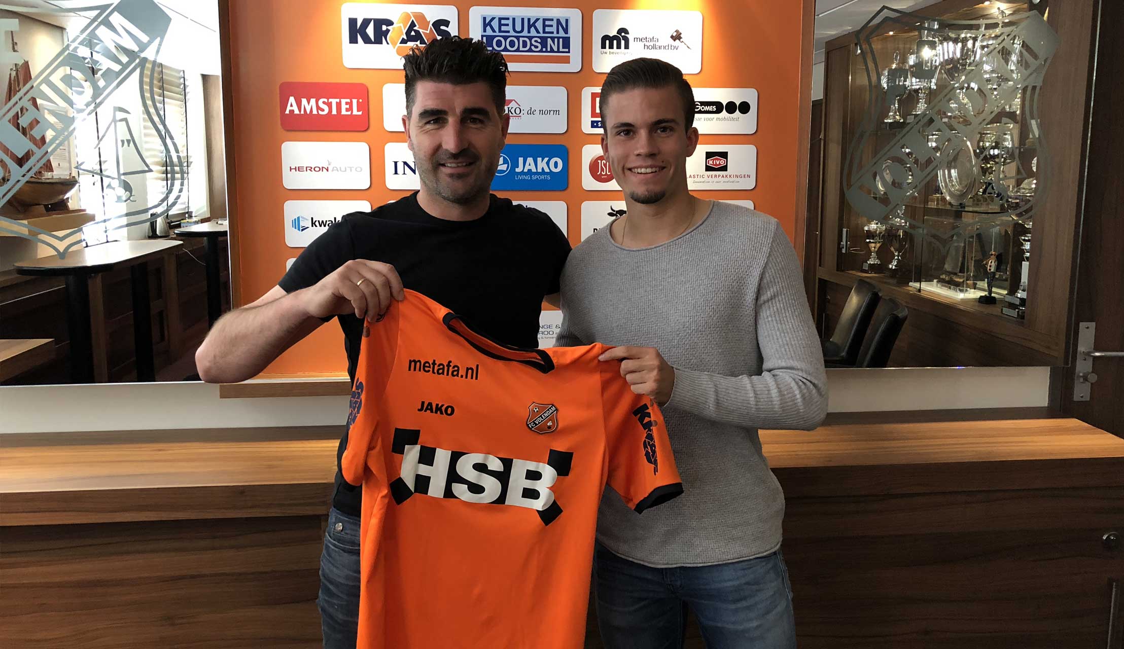 Kelvin Oxfoort sluit aan bij de selectie van FC Volendam