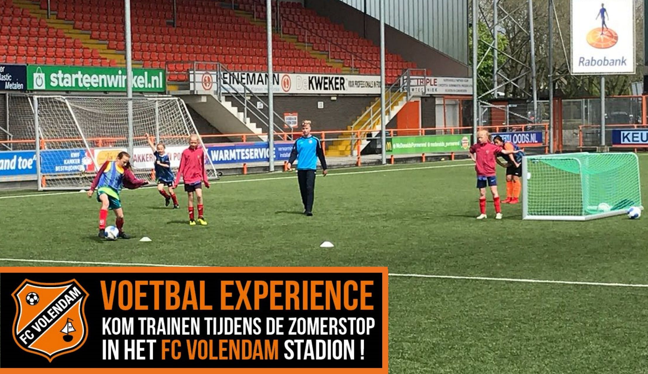 Aftellen tot volgende Voetbal Experience!