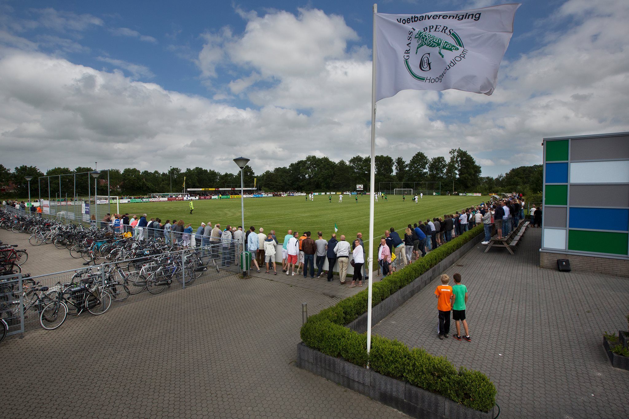 FC Volendam oefent tegen VV Grasshoppers