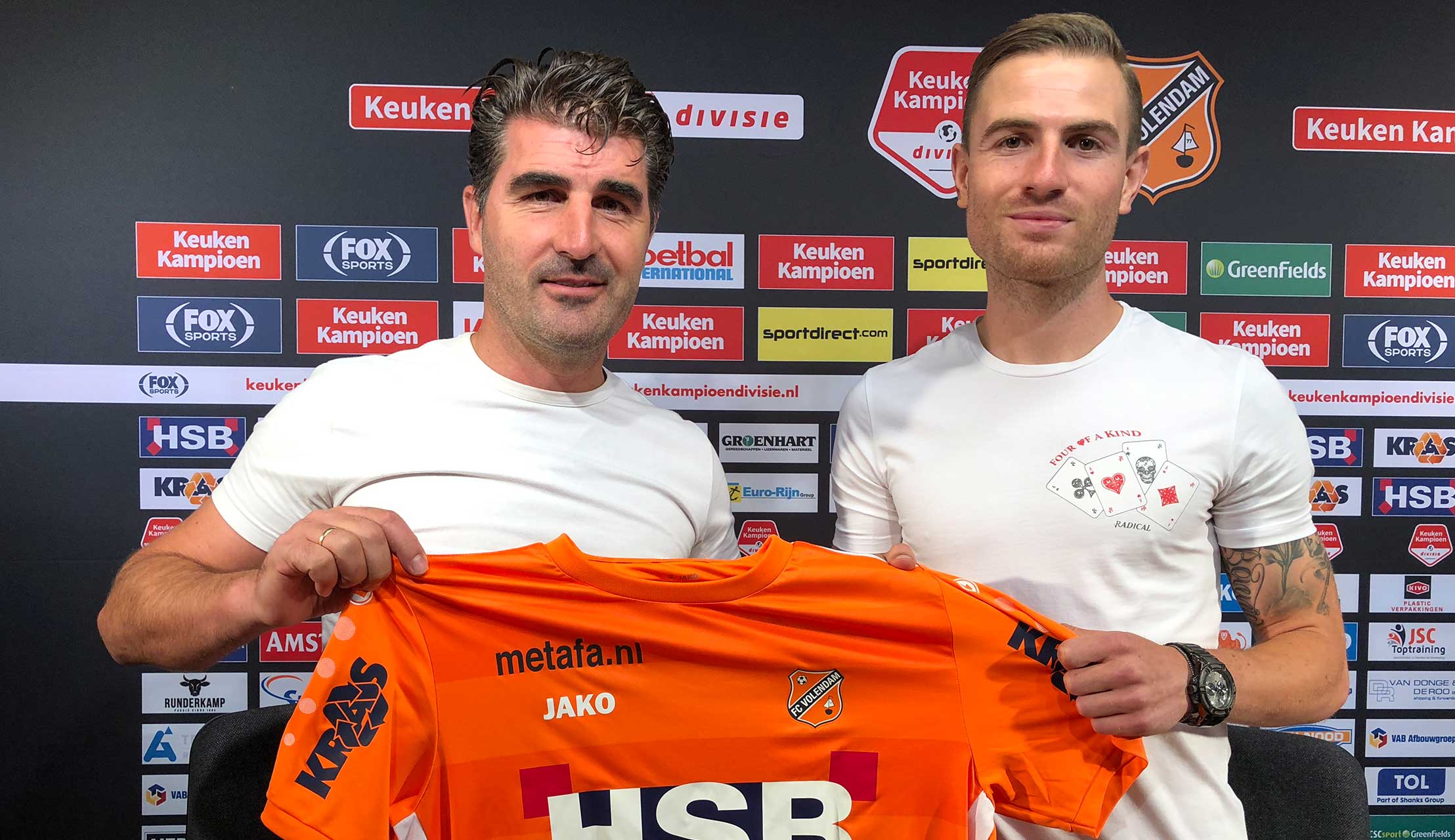 FC Volendam contracteert Cas Peters