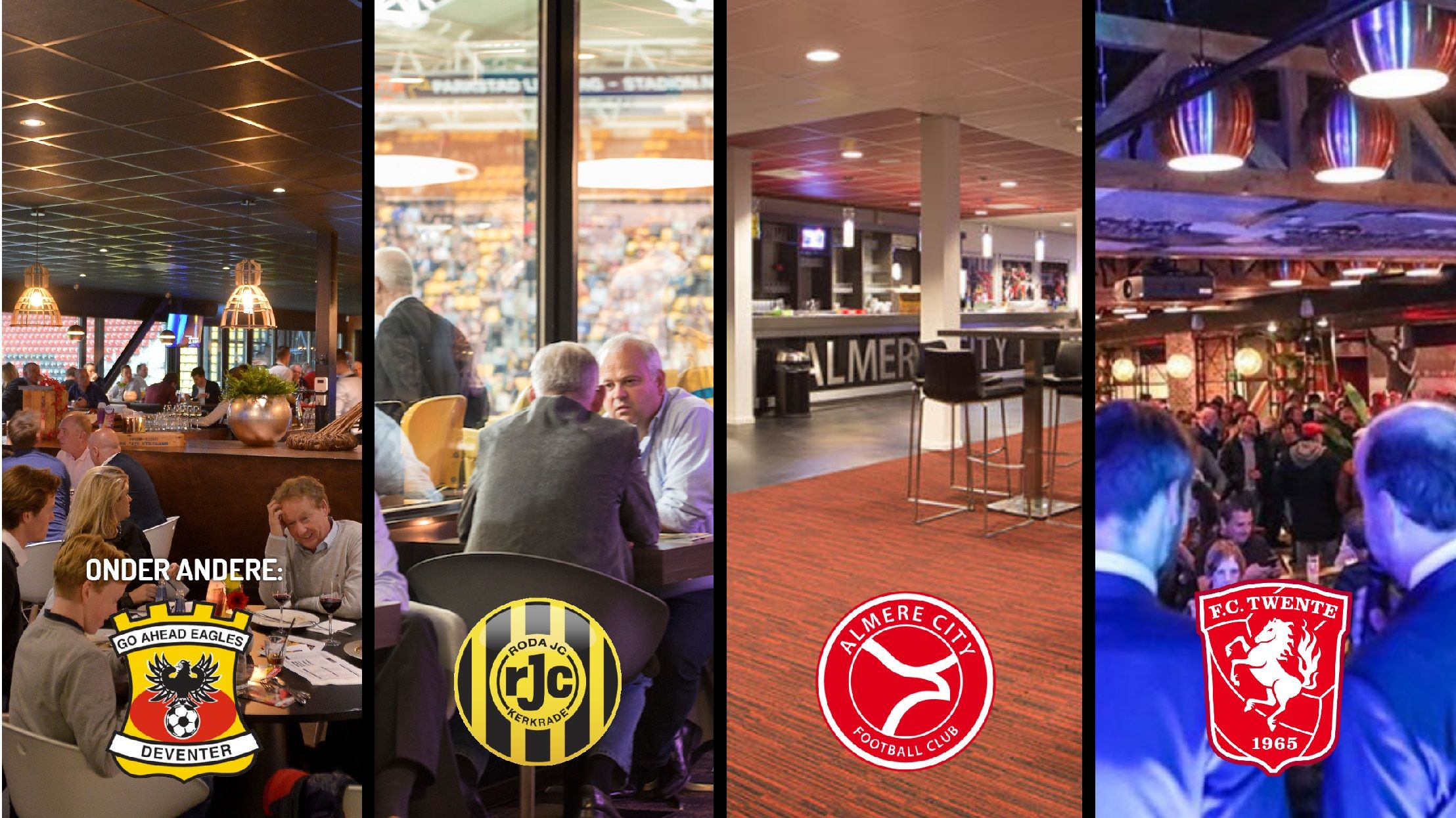 Bezoek uitwedstrijden van FC Volendam in de Business Club van de tegenstander!
