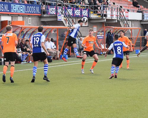 Jong FC Volendam vergeet het af te maken