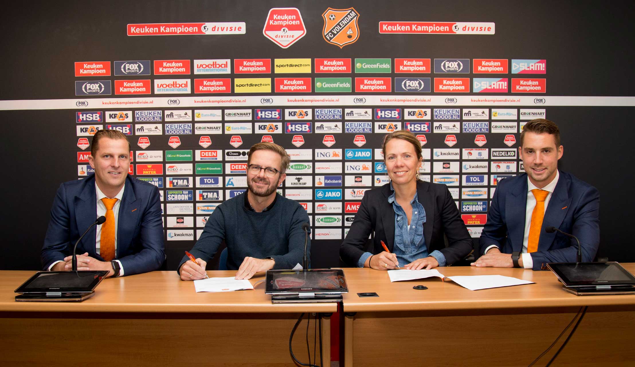 Rijser Studio Print Druk en FC Volendam ondertekenen sponsorcontract