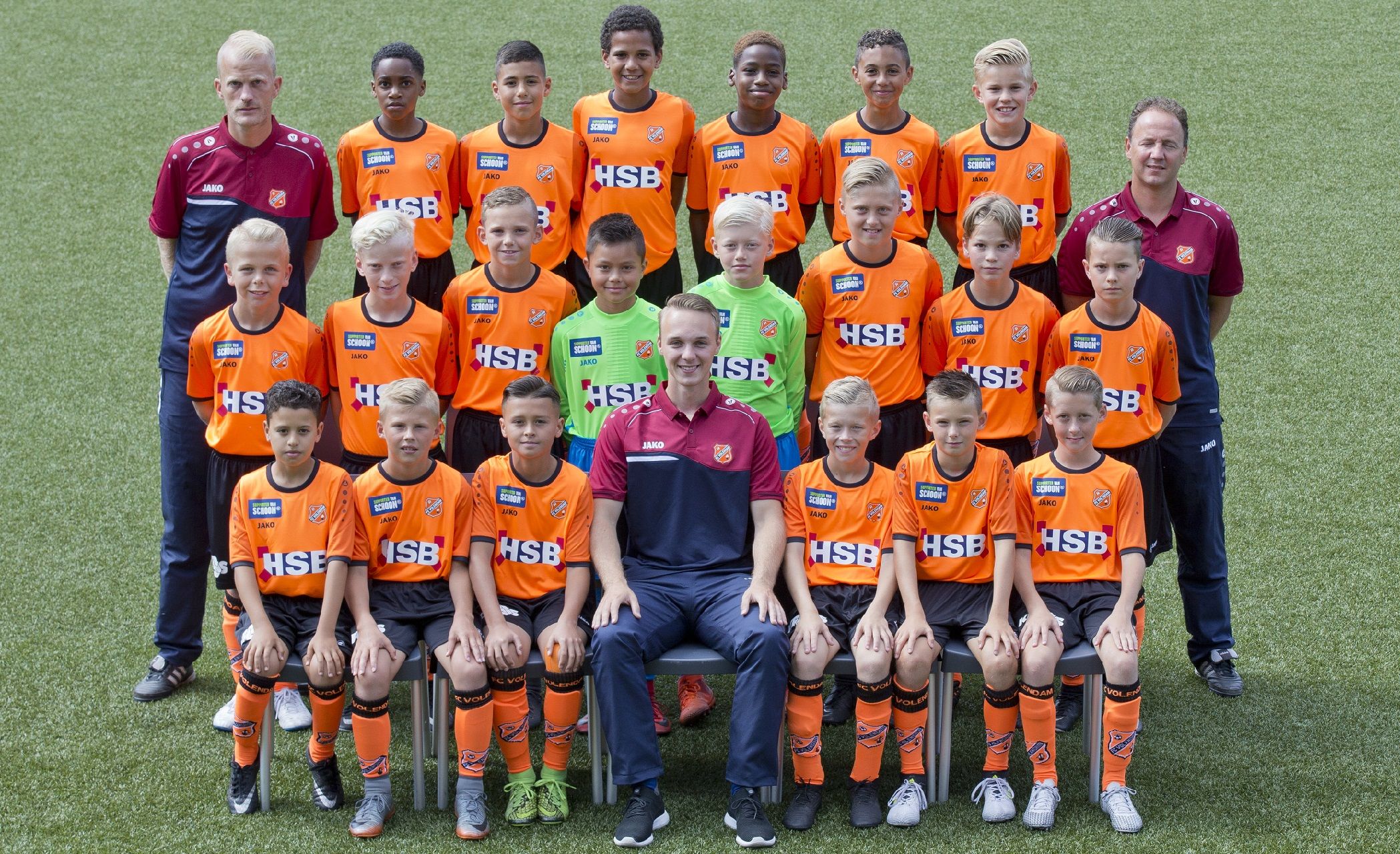 FC Volendam O12 kwalificeert zich voor 'Eredivisie Hoog'