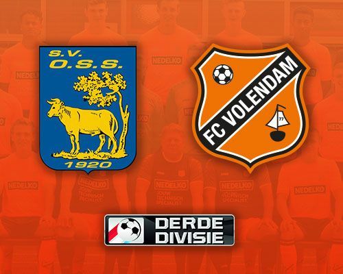 Koploper Jong FC Volendam krijgt pak slaag in Oss