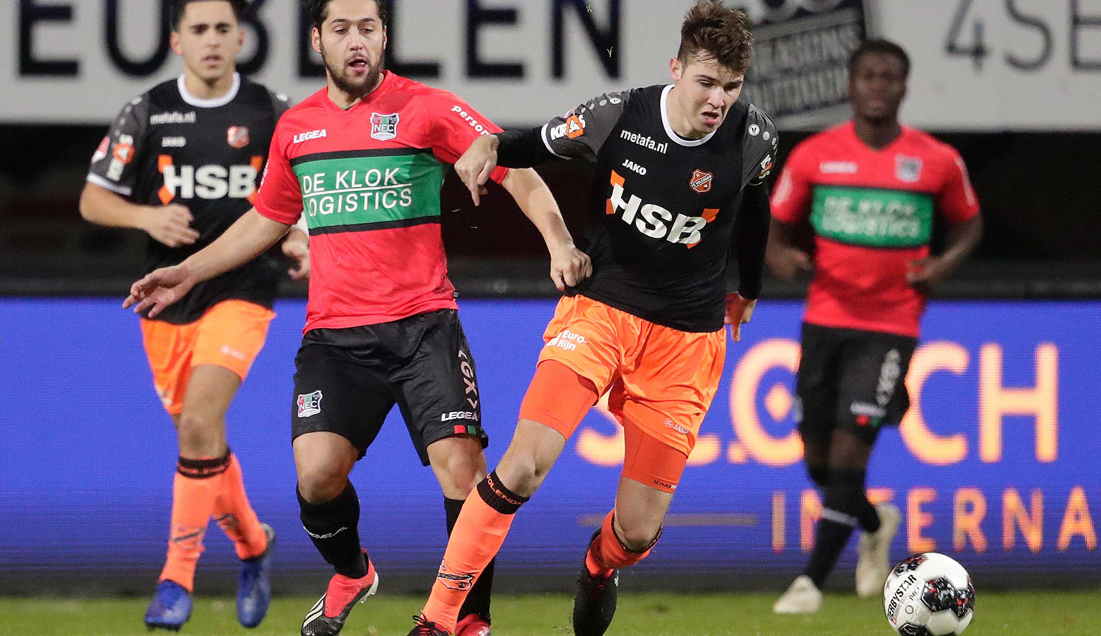 N.E.C. - FC Volendam: 5 - 1