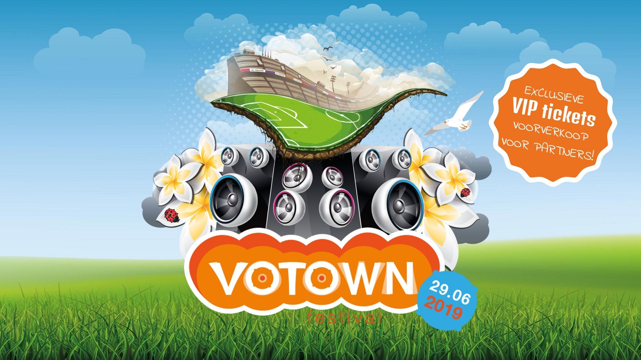 Exclusieve voorverkoop VIP-tickets VOTOWN festival 2019 voor zakelijke relaties FC Volendam