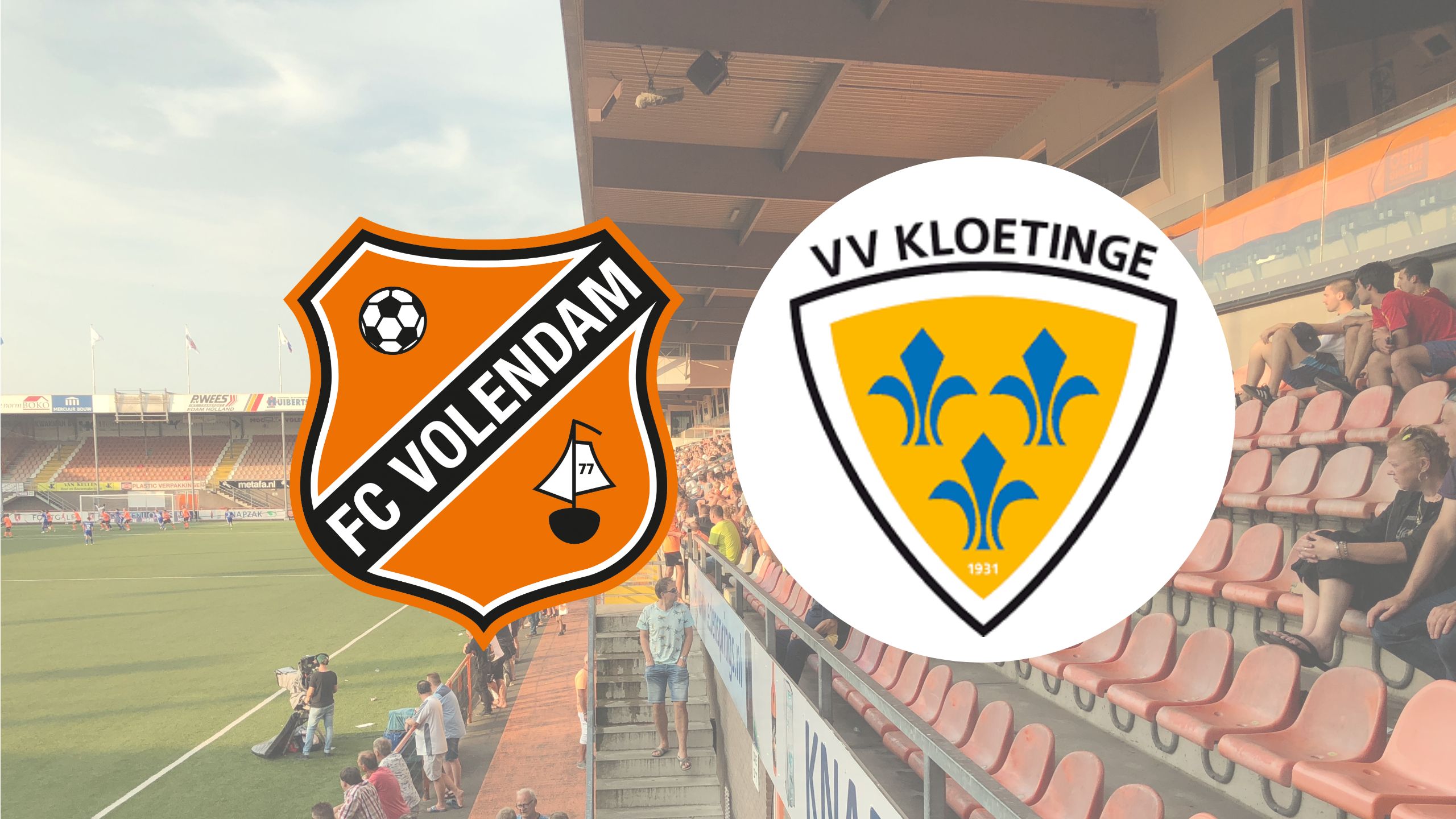 Oefenwedstrijd tegen VV Kloetinge