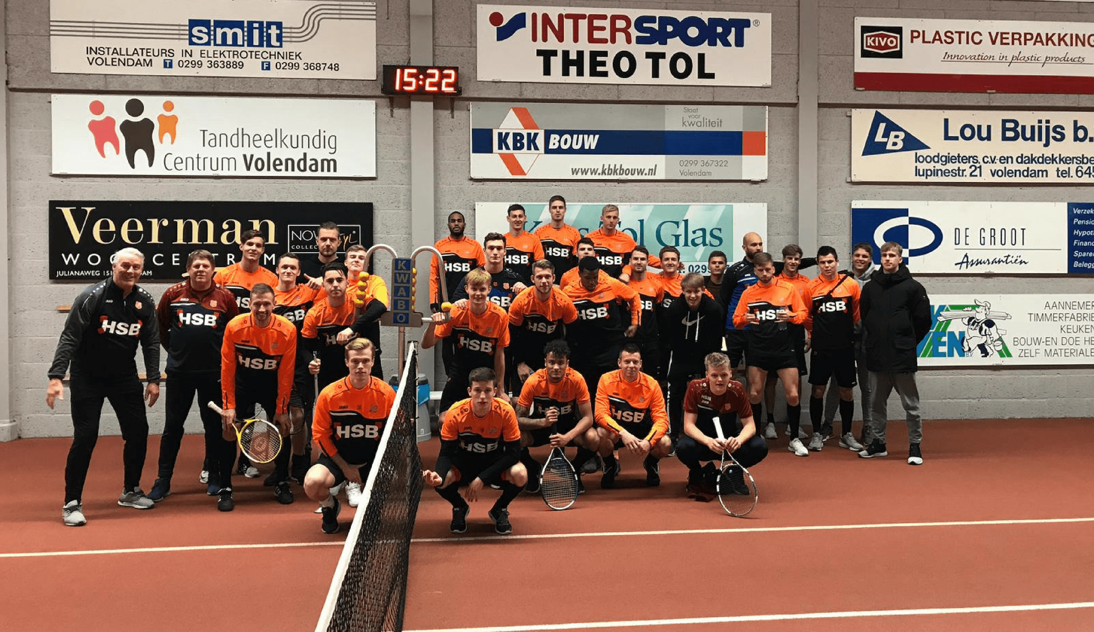 Teambuilding bij Tennisvereniging Dijkzicht geslaagd