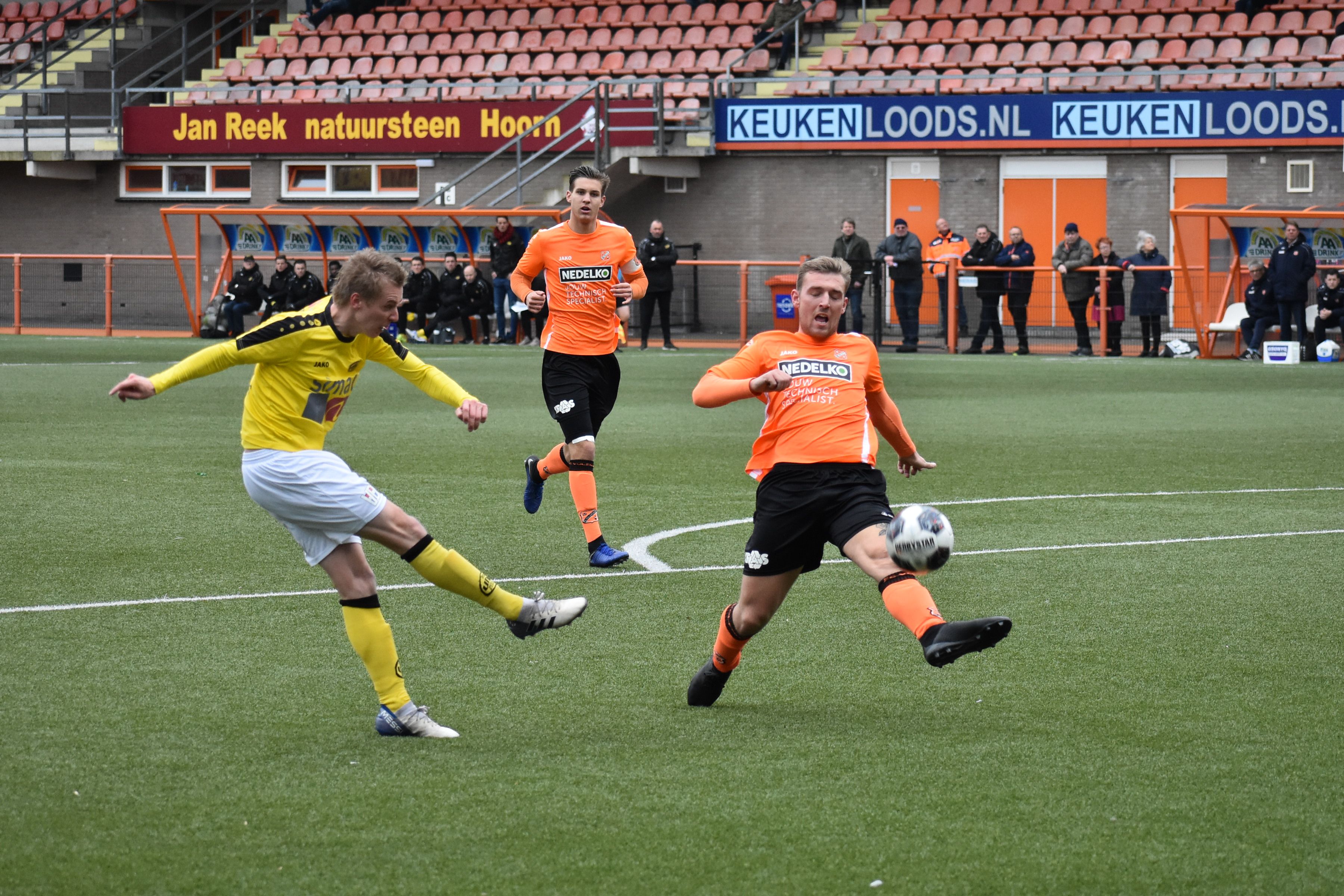 Jong FC Volendam - UNA 1-2 (1-1)