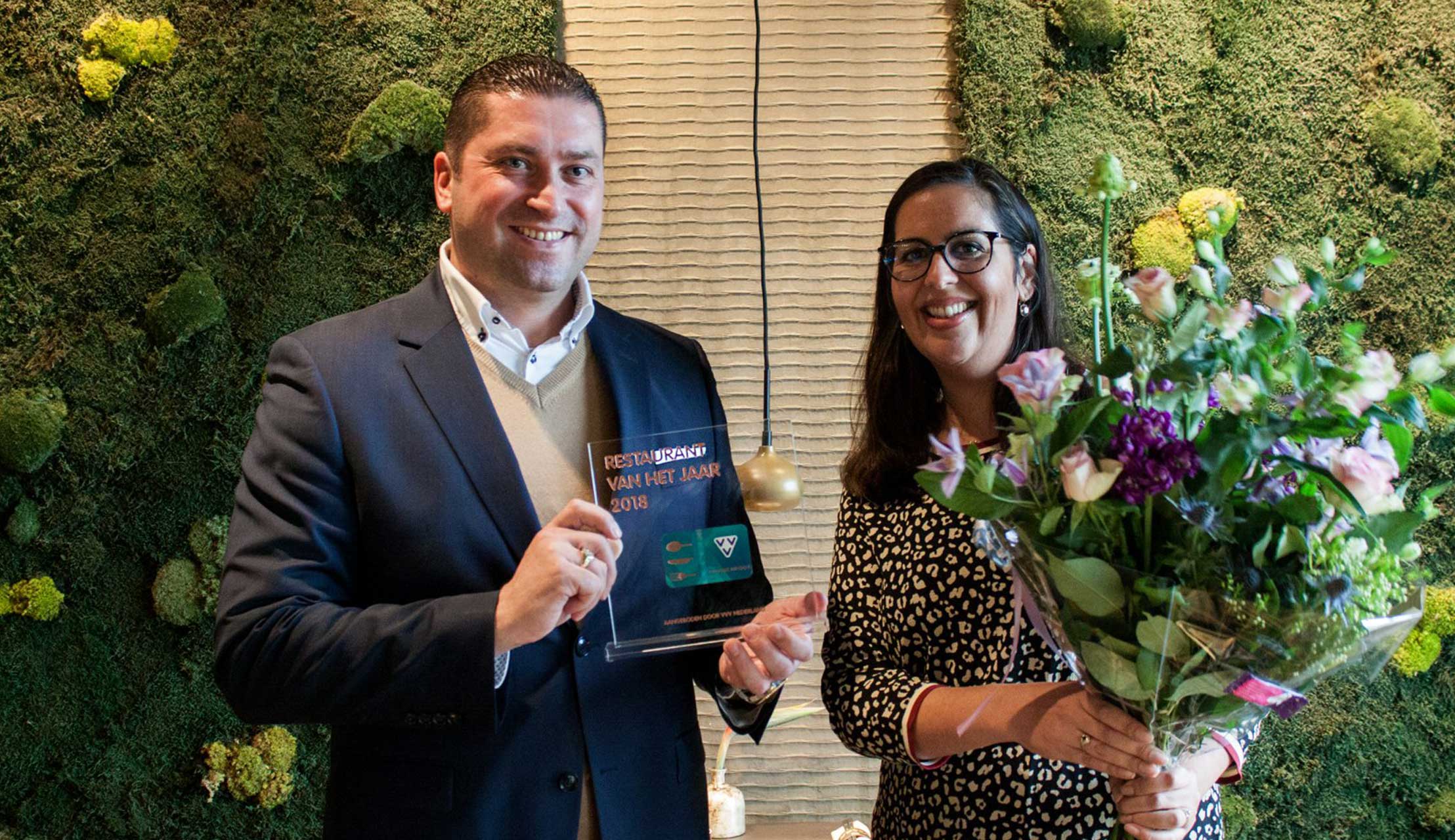 Restaurant van het Jaar 2018 Award voor Van der Valk Hoorn