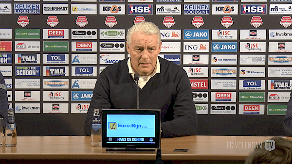 Persconferentie FC Volendam - Sparta Rotterdam (2018-19)