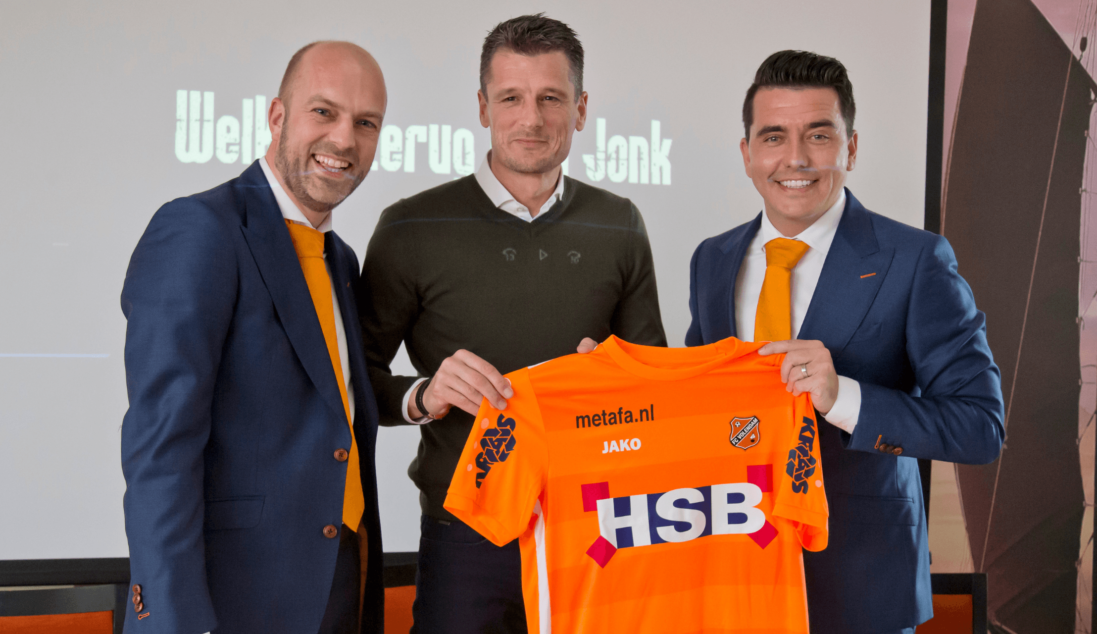 Wim Jonk nieuwe hoofdtrainer FC Volendam
