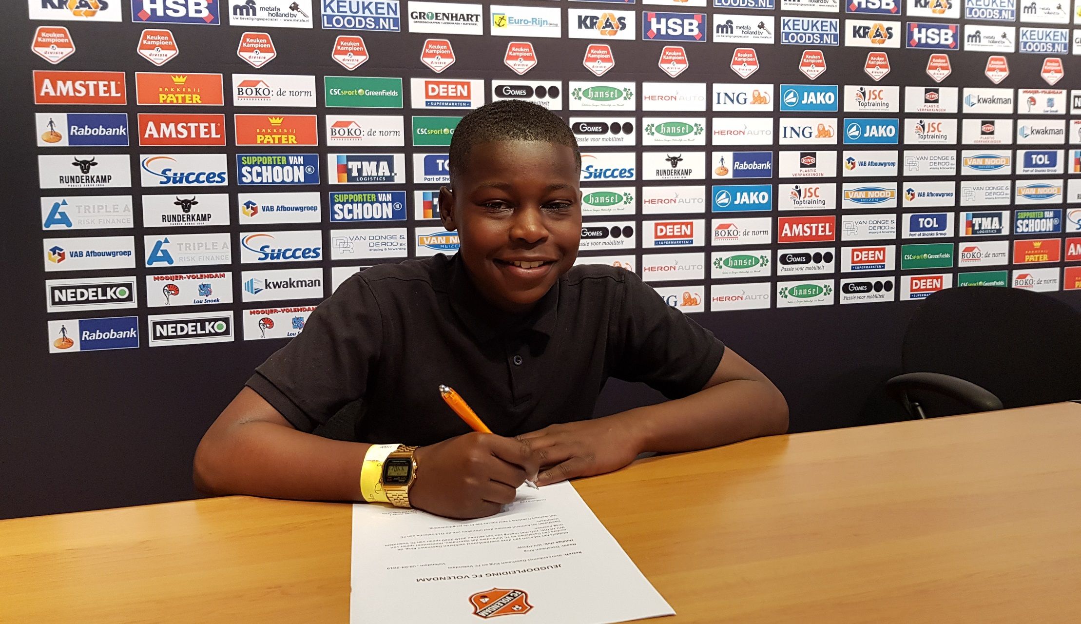 Goaltjesdief Daeshawn King kiest voor jeugdopleiding FC Volendam