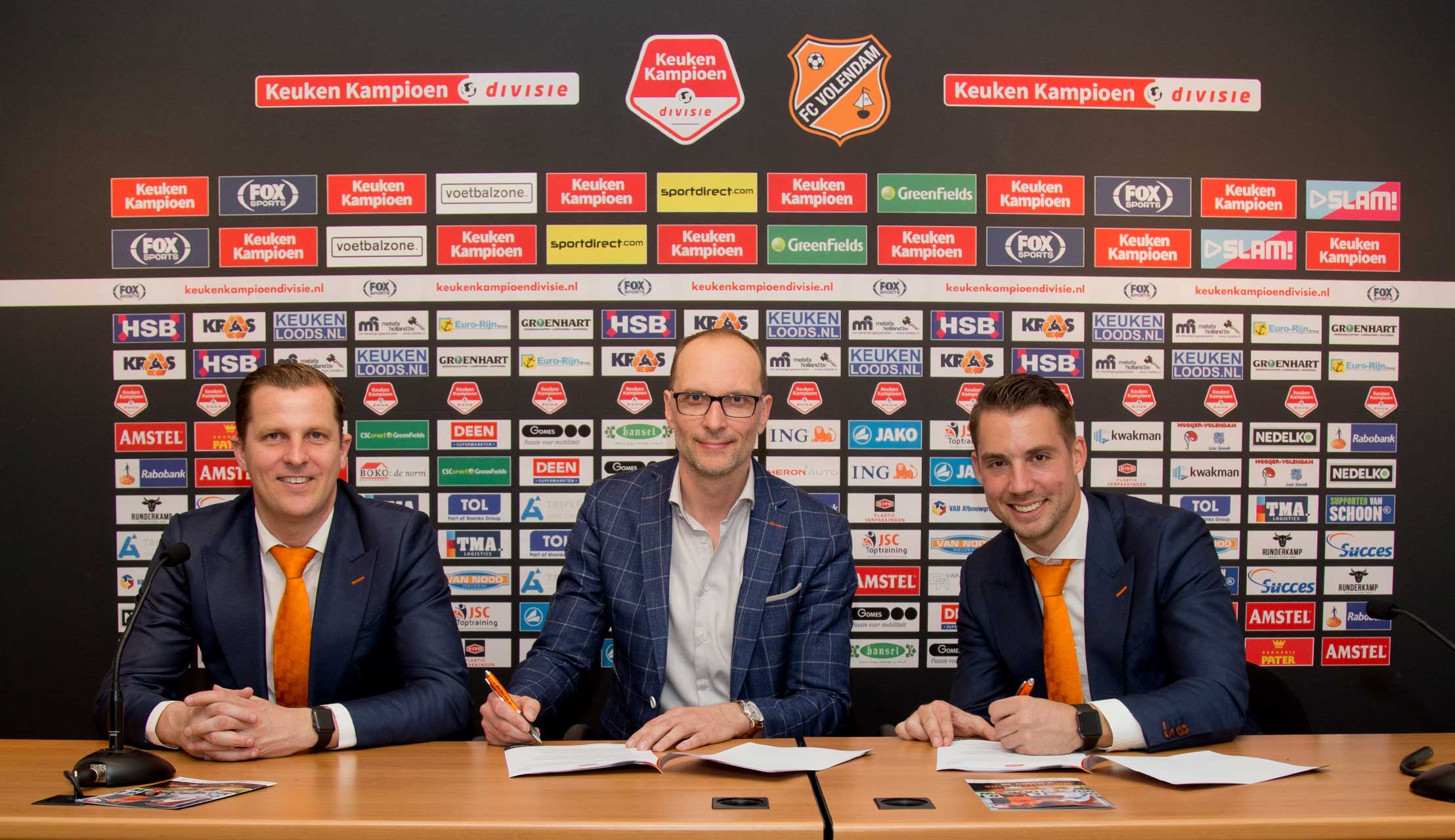 100%NL Magazine tekent sponsorcontract