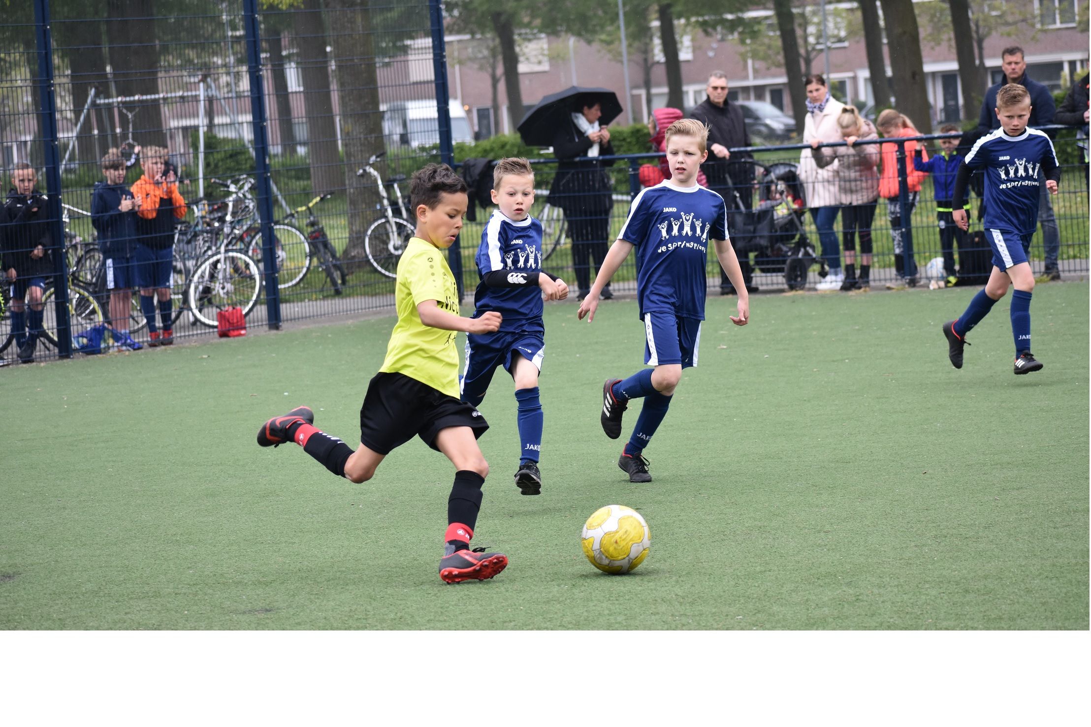 17 teams bij het 4 tegen 4 toernooi
