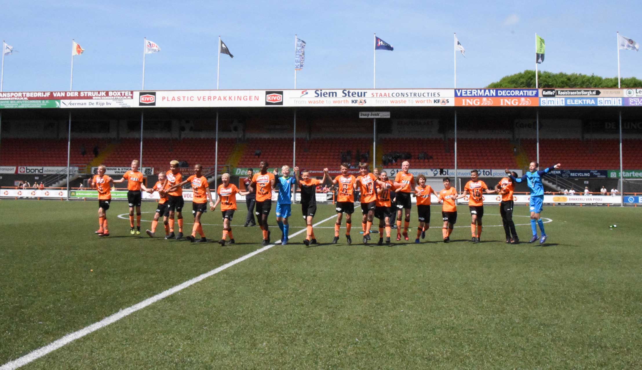 FC Volendam O13 wint nationale beker