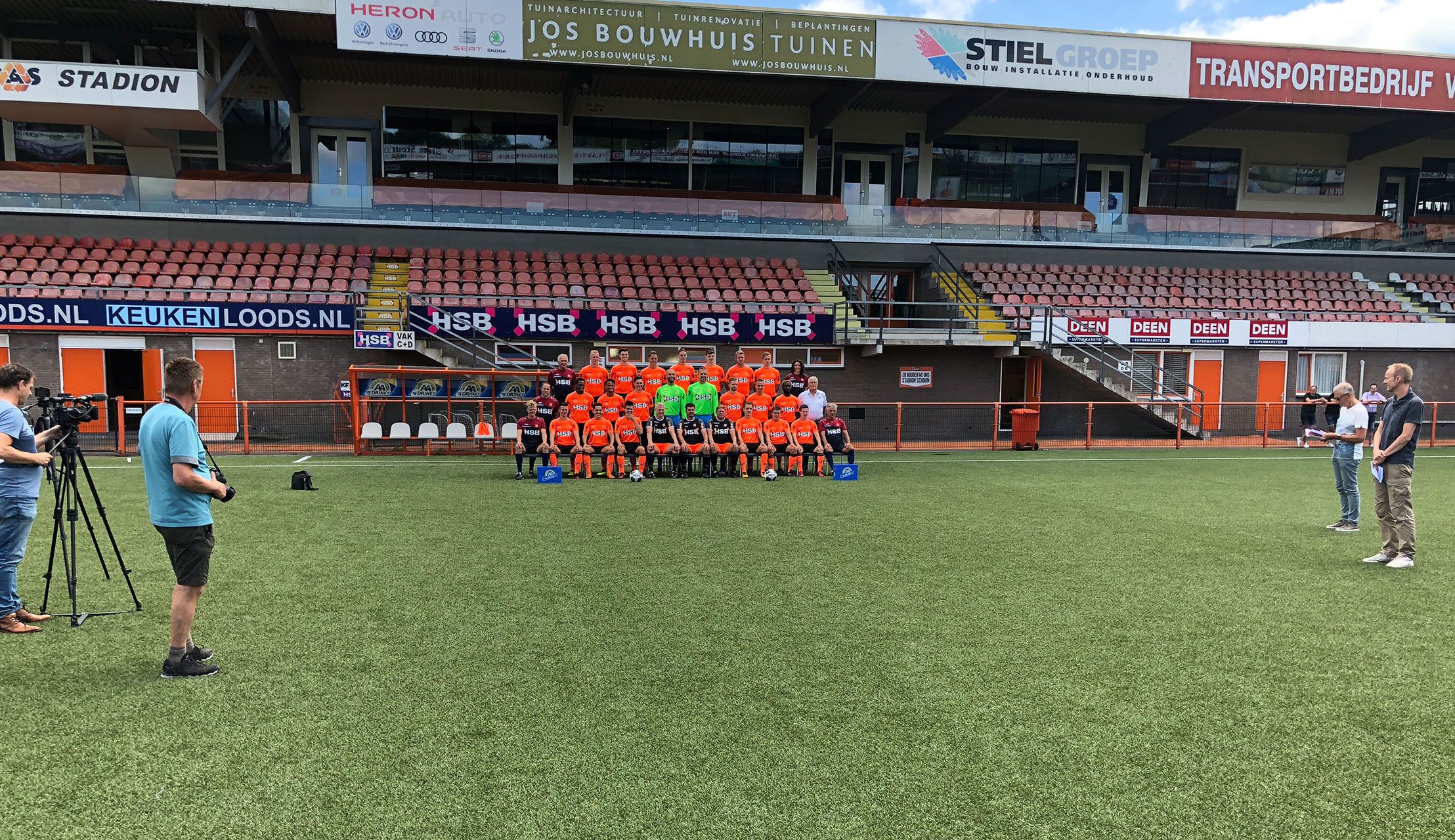 Pers- en fotodag FC Volendam op dinsdag 2 juli