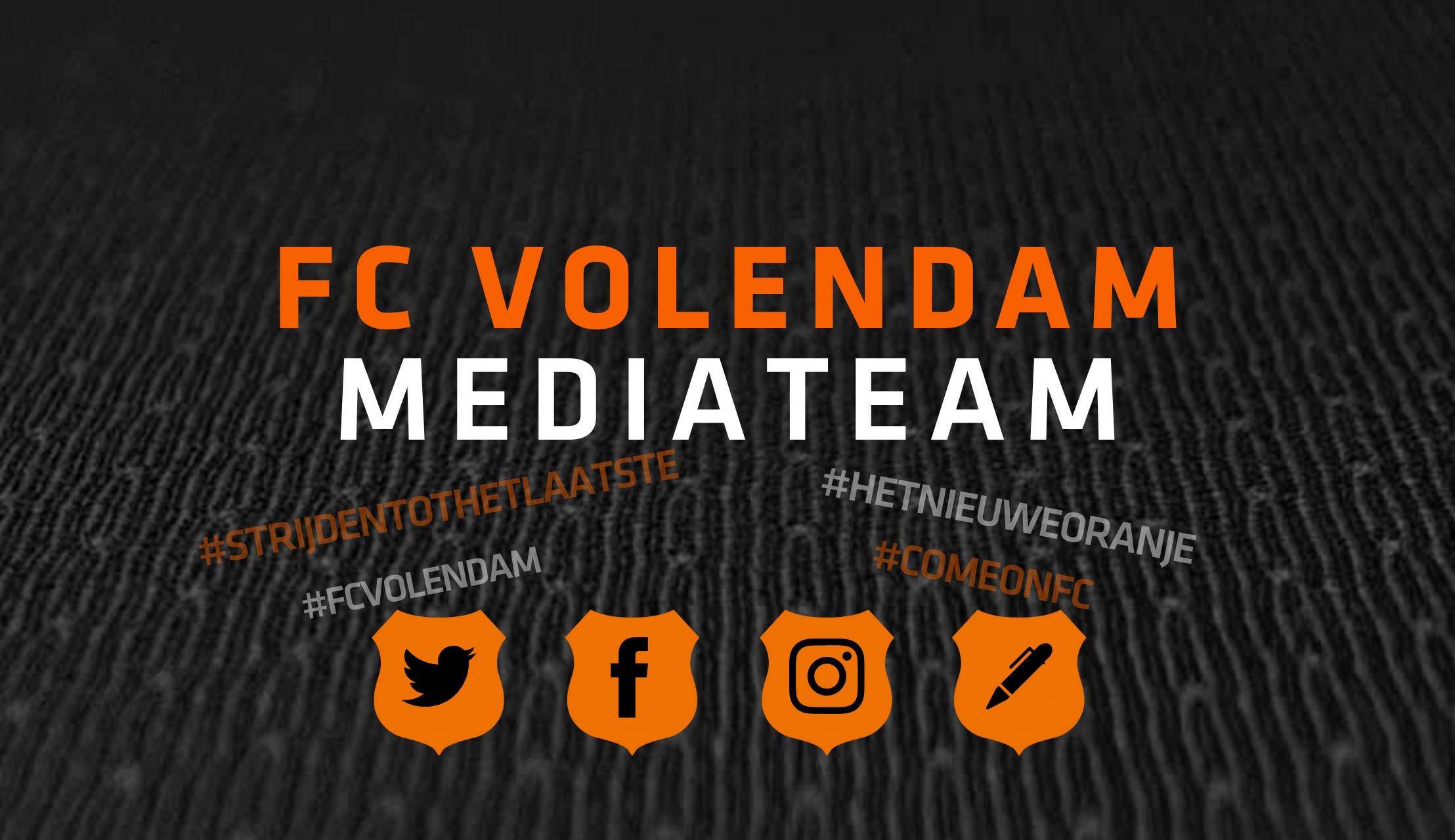 Sluit je aan bij het mediateam van FC Volendam!