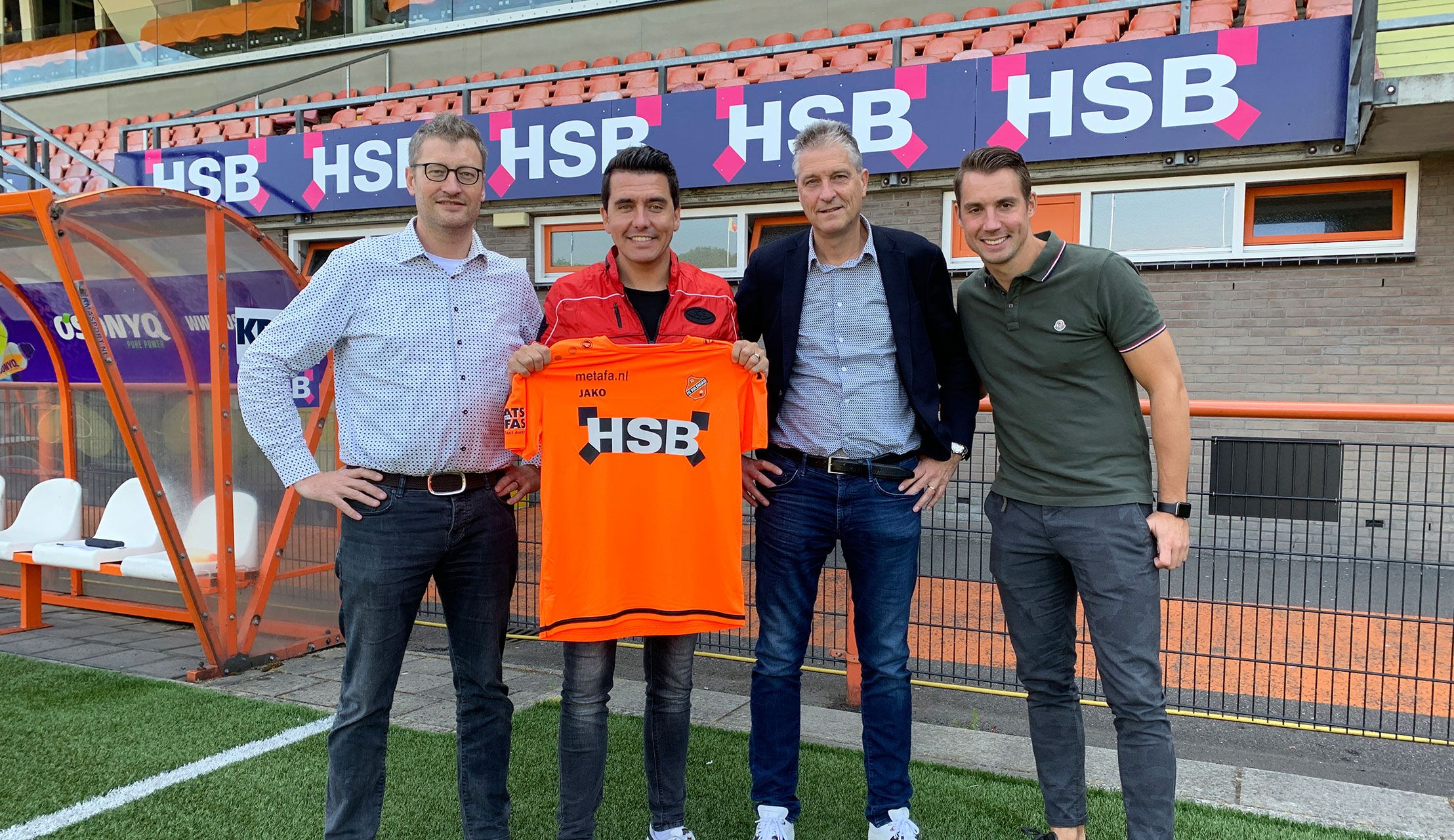 HSB verlengt hoofdsponsorschap FC Volendam met drie jaar