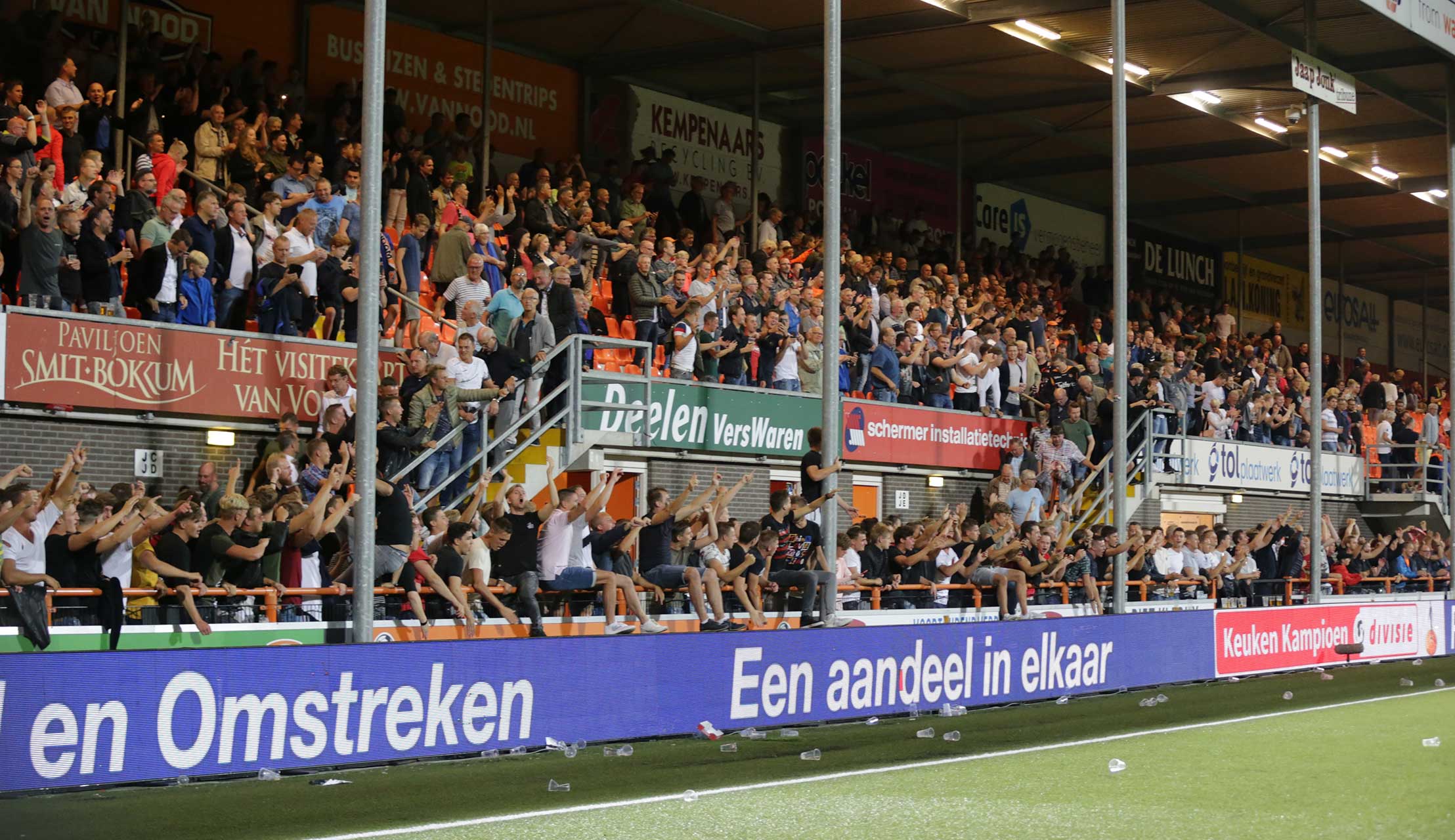 FC Volendam - NAC: Een voetbalfeestje zoals het hoort te zijn
