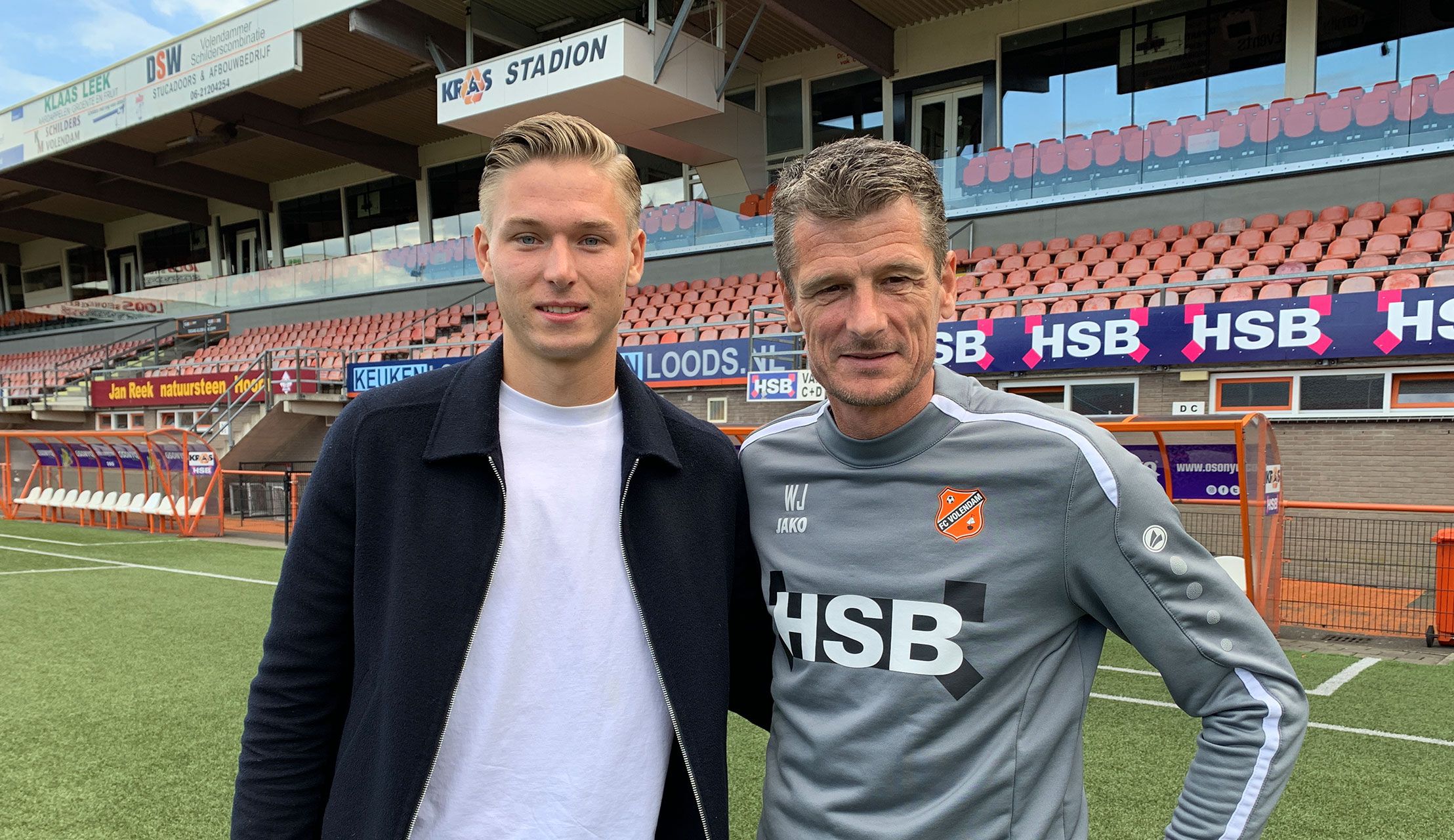 FC Volendam versterkt zich met Jelle Duin