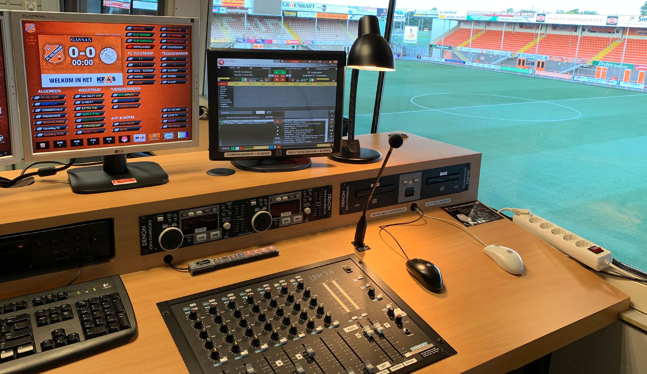 FC Volendam is op zoek naar een stadion-speaker voor de jeugdopleiding