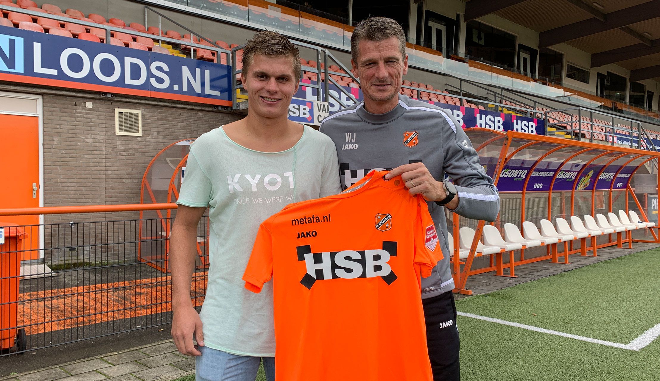 Alex Plat twee jaar langer bij FC Volendam
