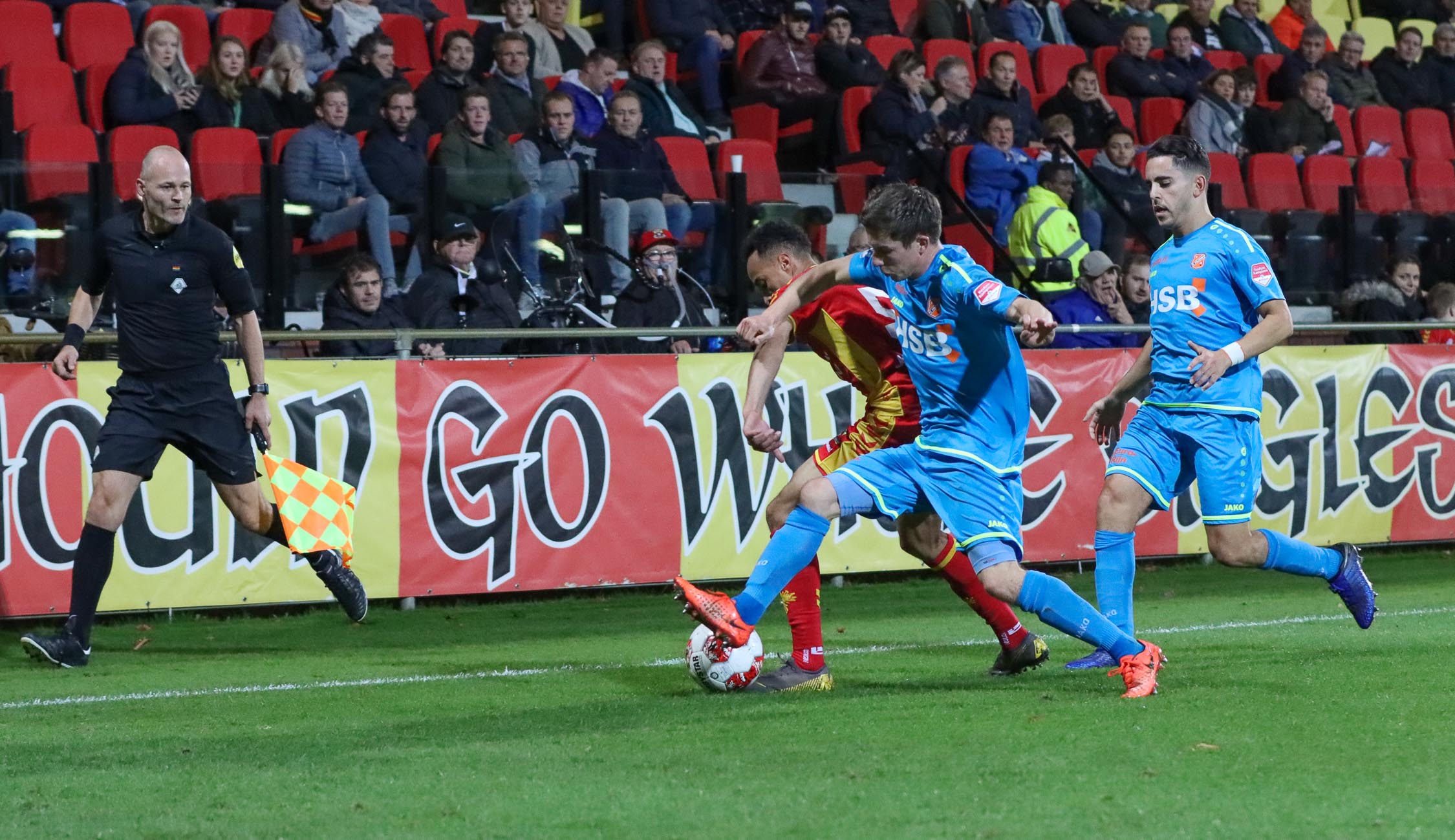 Go Ahead Eagles - FC Volendam: 3 - 0 (1 - 0)