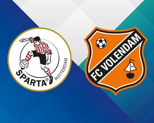 Spektakel verzekerd bij bekerduels tussen FC Volendam en Sparta