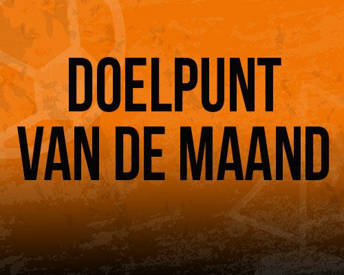 Doelpunt Van De Maand: december