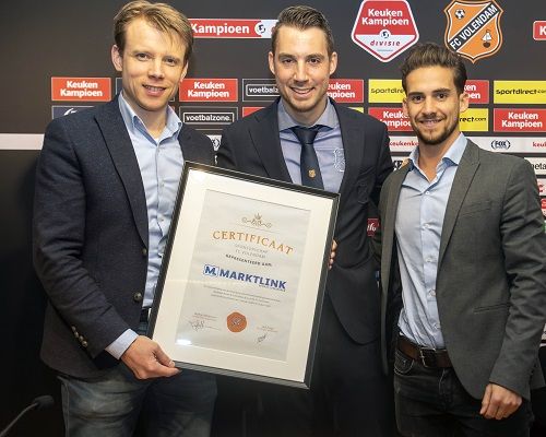 Marktlink treedt toe als businessclublid bij FC Volendam