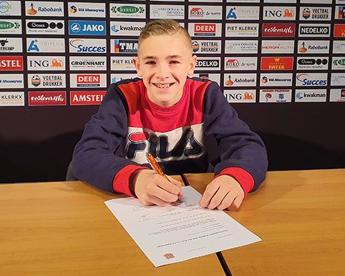 FC Volendam jeugdopleiding pikt talent op bij S.V Hoofddorp