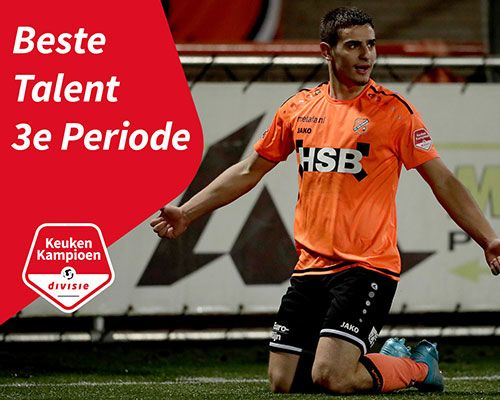 Francesco Antonucci verkozen tot beste talent van derde periode